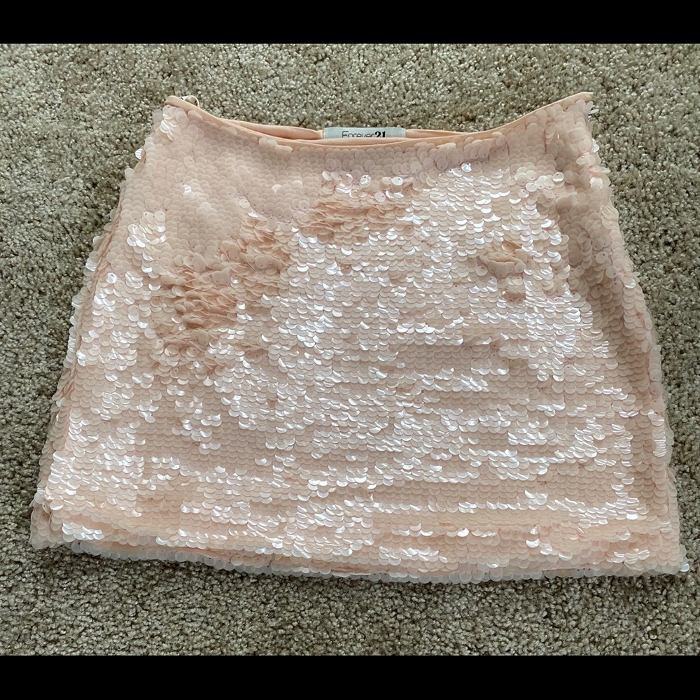 Sequined Mini Skirt Size Small